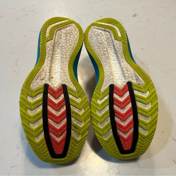 Saucony Women Endorphin Pro S10598-10 White Running Shoes Sneakers Size 7 - Picture 5 of 6